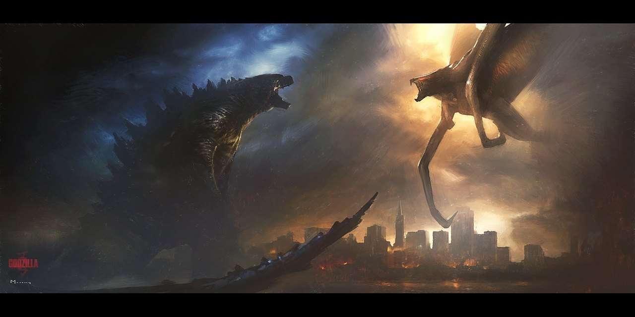 Godzilla vs Muto Male puzzle online