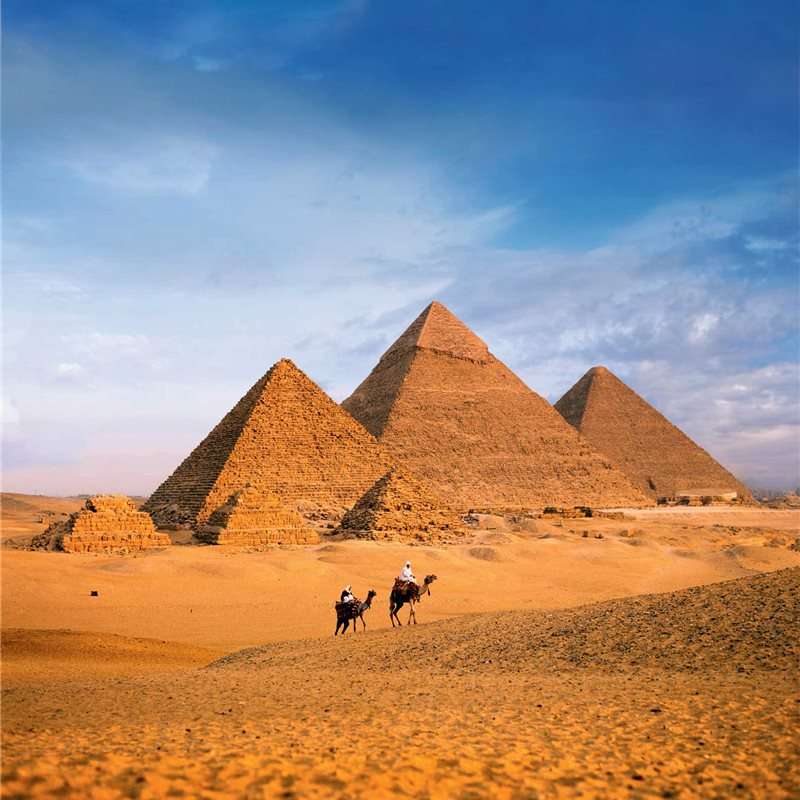 Egipski krajobraz puzzle online