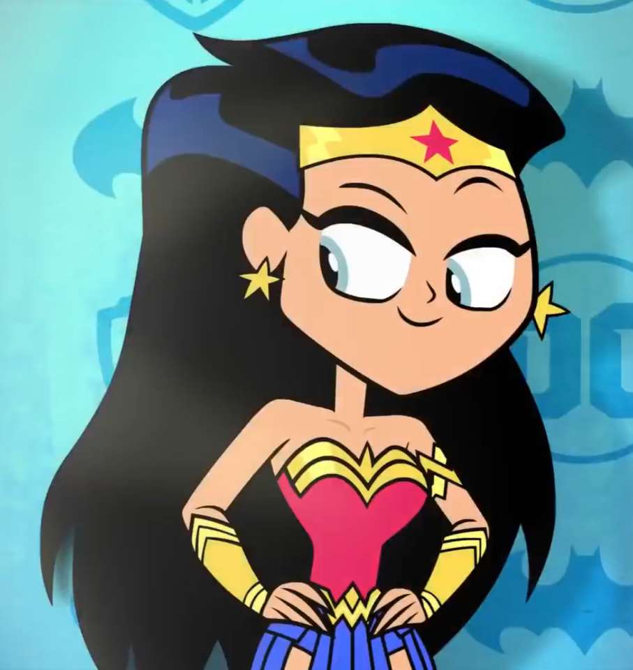 Teen Titans Go: Wonder Woman puzzle online