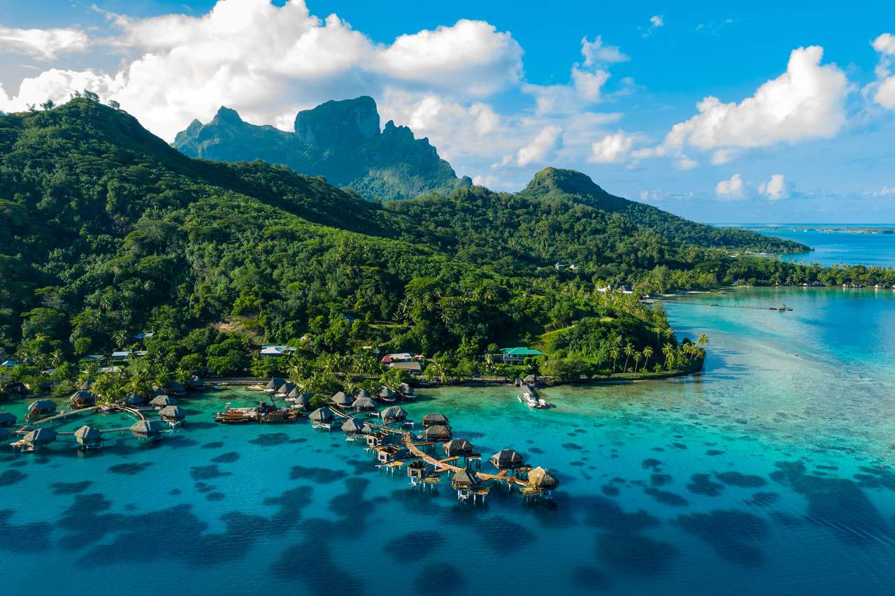Kurort na Bora Bora puzzle online