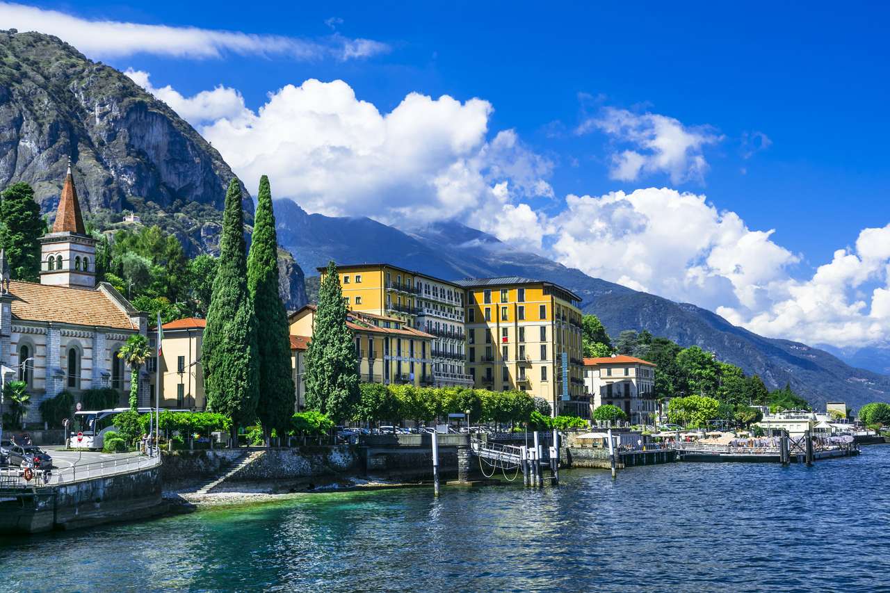 Lago di Como we Włoszech puzzle online