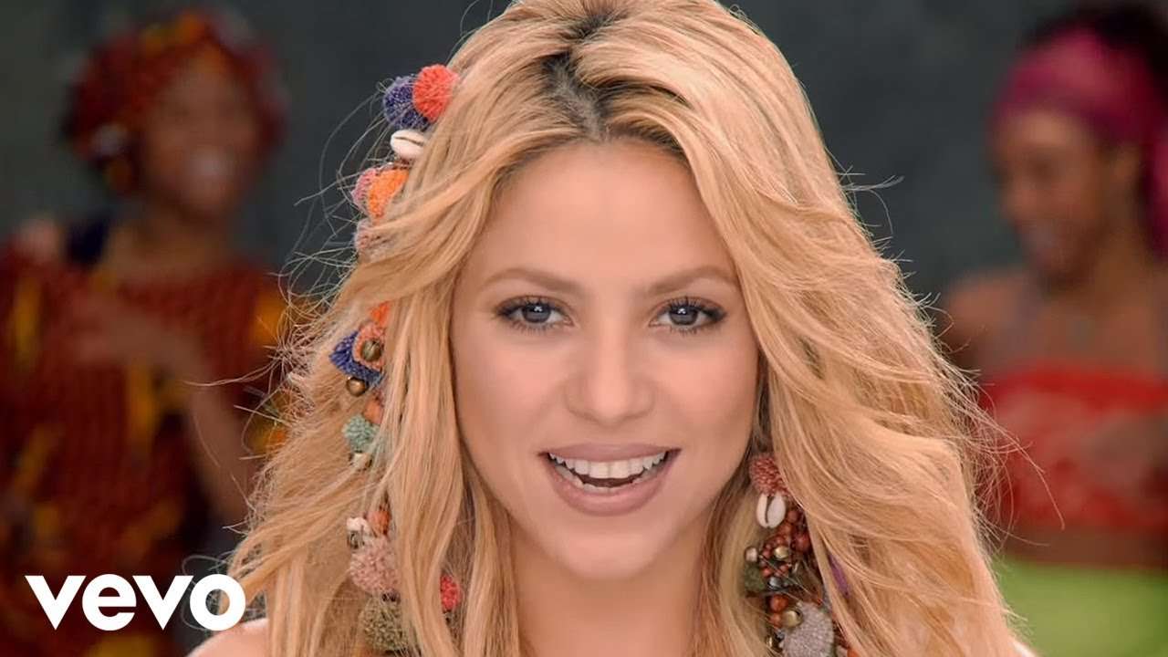 Shakira. puzzle online