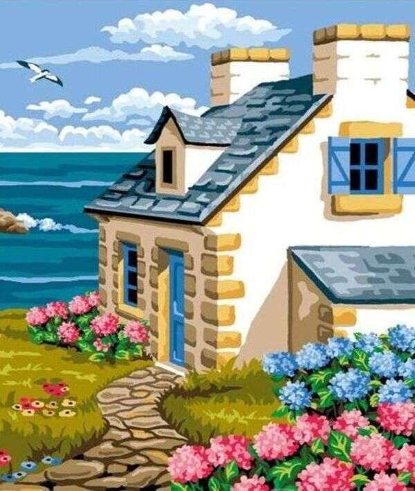 Breton House nad morzem puzzle online