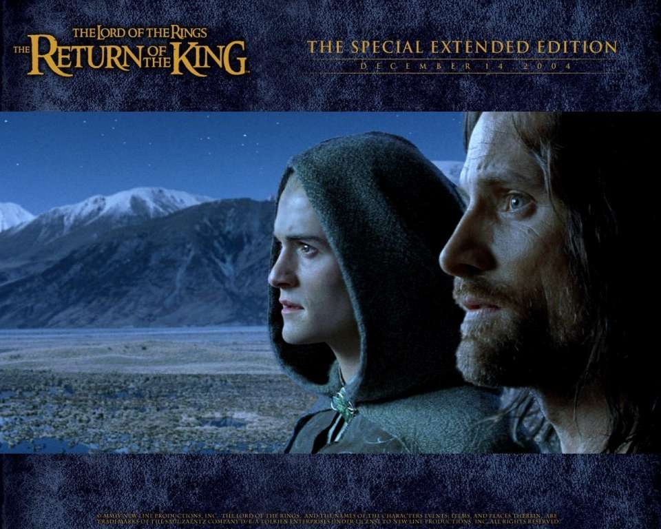 Pan pierścieni: Aragorn i Legolos puzzle online