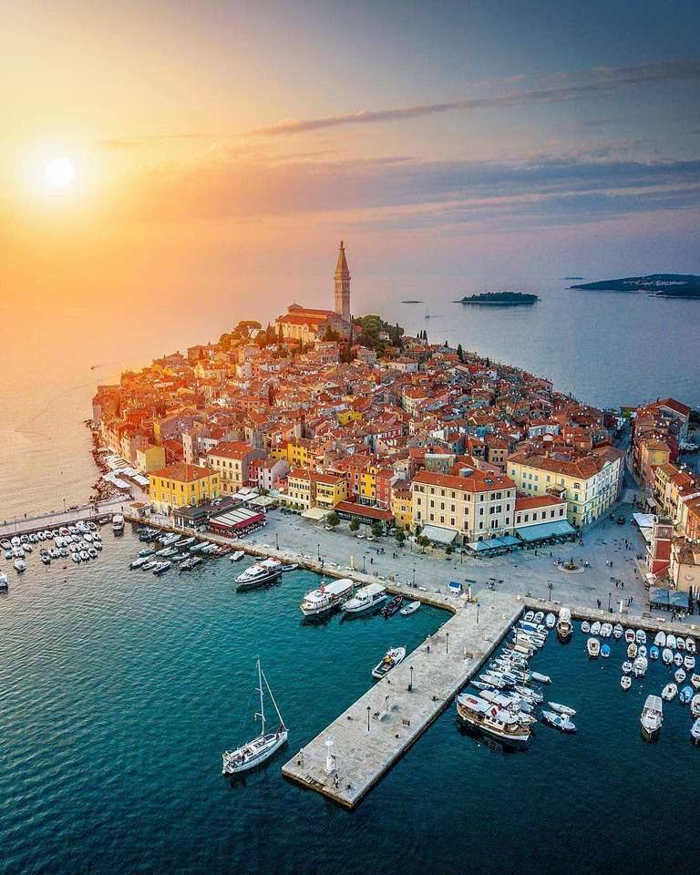 Miasto w Chorwacji- Rovinj puzzle online