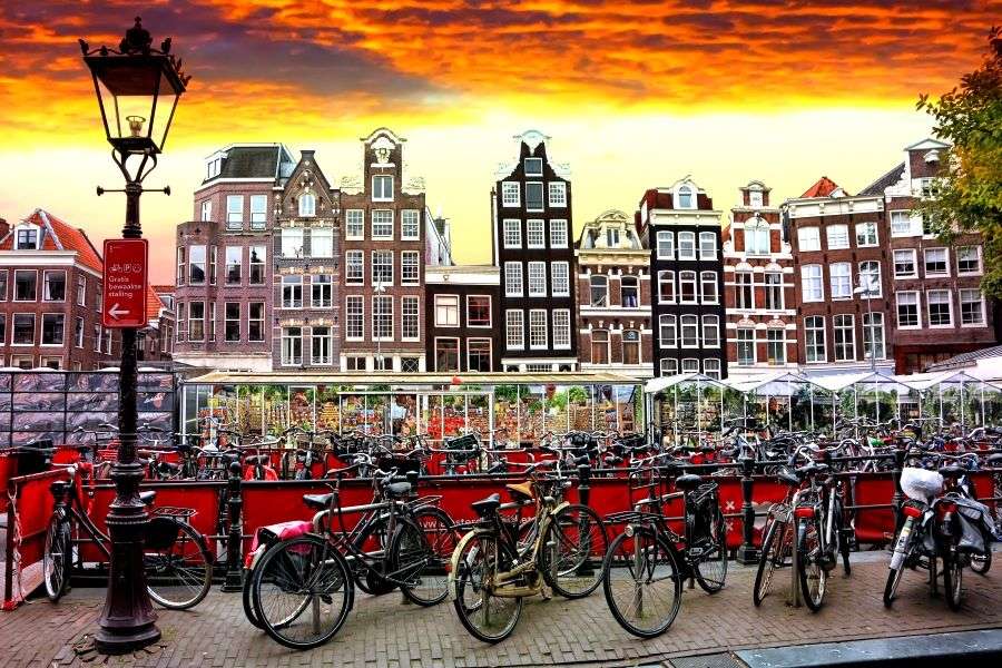 Kraina rowerów- Amsterdam puzzle online