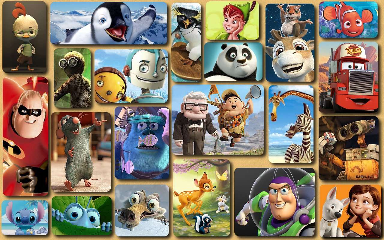 Disney Pixar puzzle online