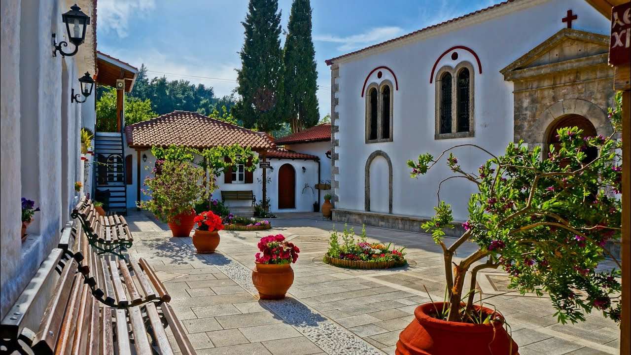 Klasztor w Grecji puzzle online