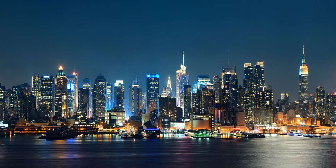 Panoramę Manhattan. puzzle online
