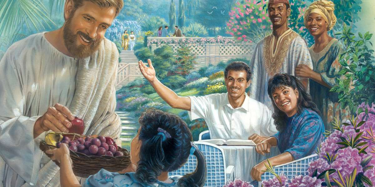 Jezus przyniesie raadise i spełnia jego oznaczenie puzzle online