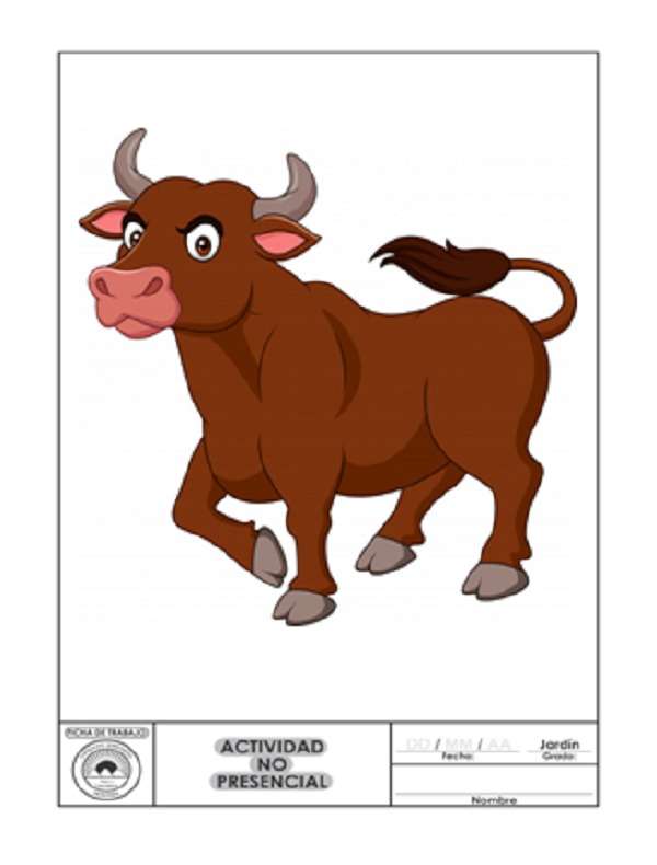 El Toro - Animal of the Divestock Fair puzzle online
