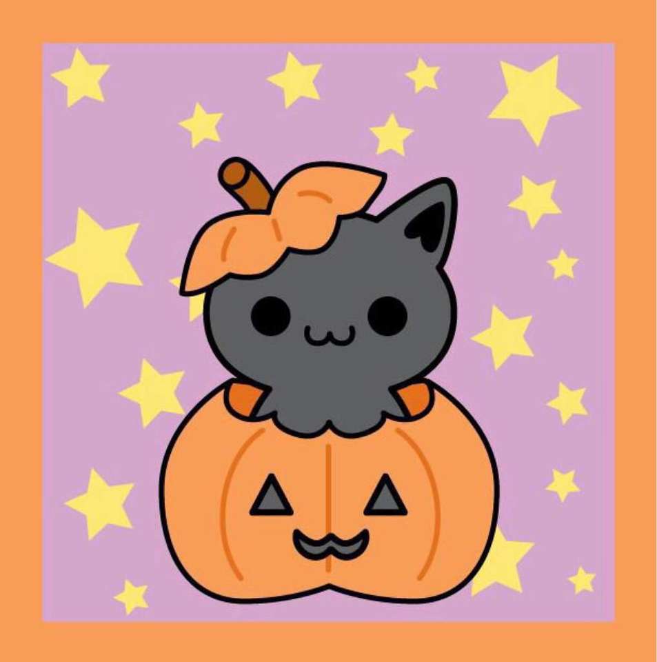 Halloween Kitty. puzzle online