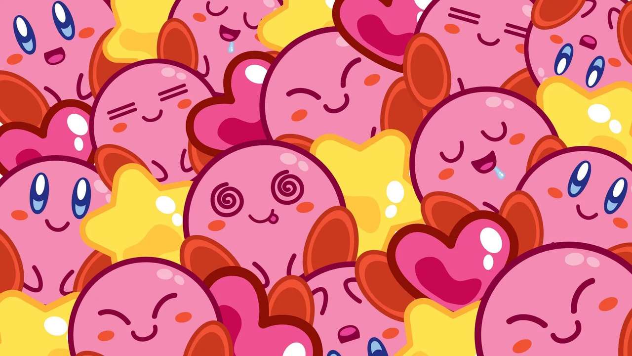 Kirby to najlepsza postać puzzle online
