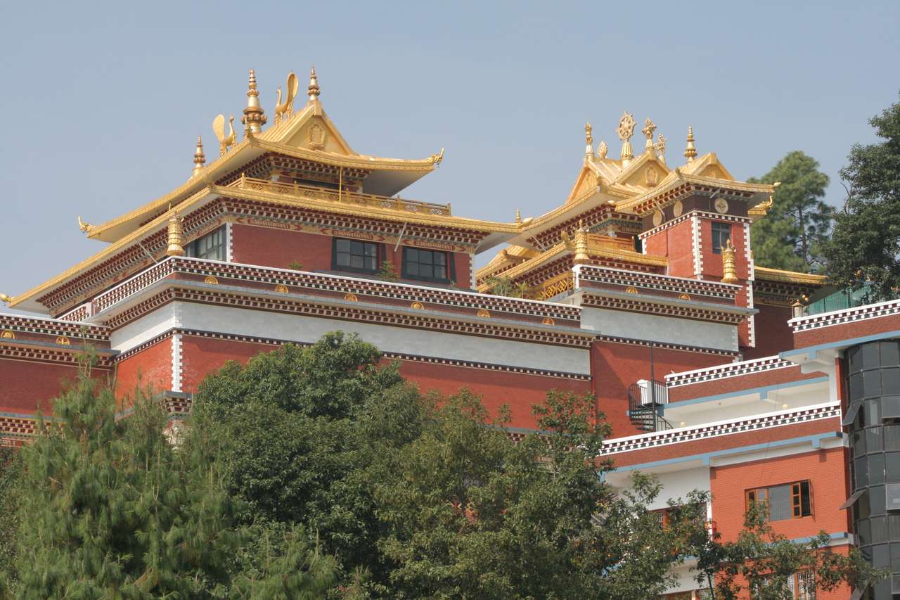 Buddyjski kompleks klasztorny puzzle online