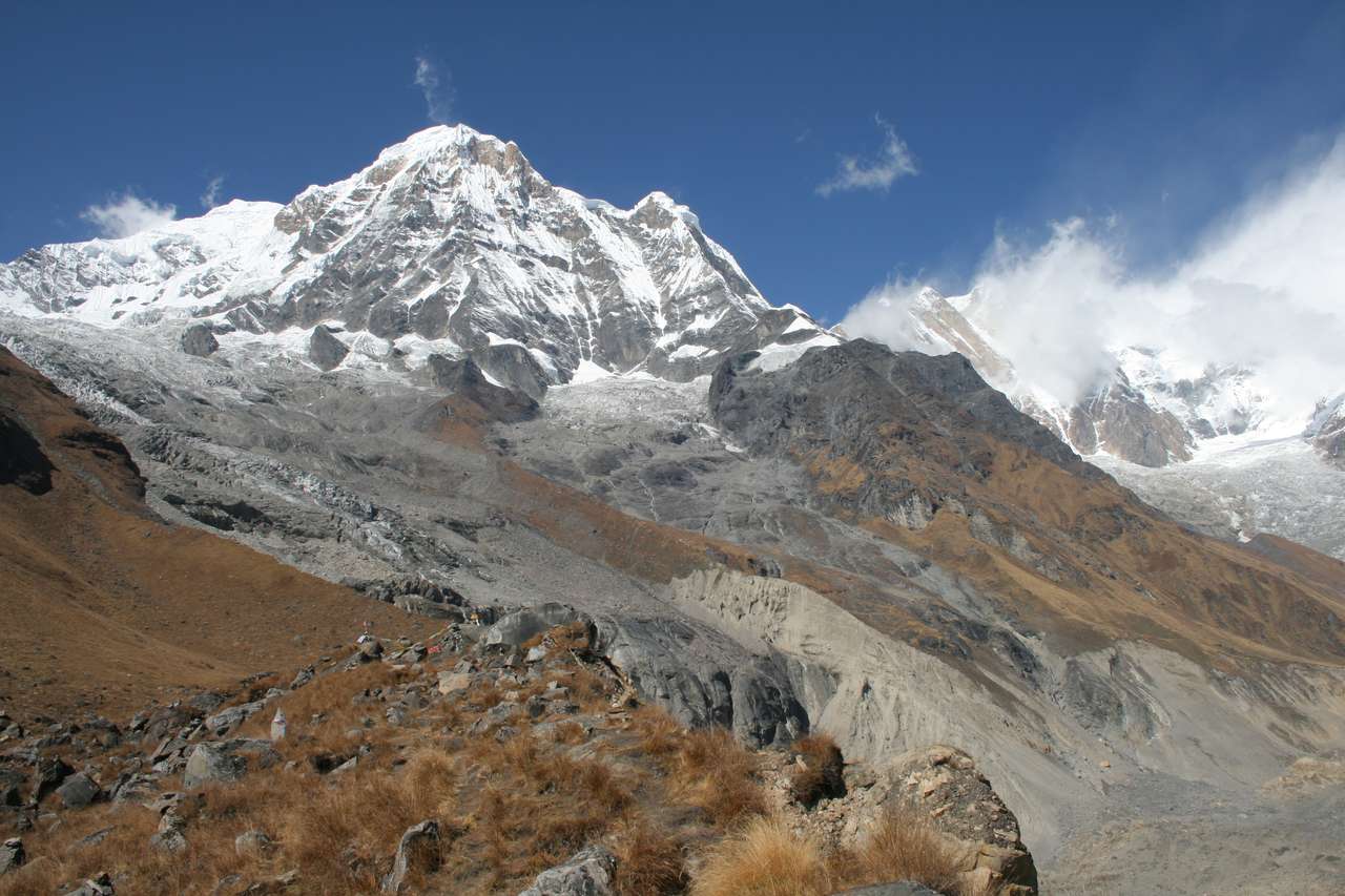 Krajobraz górski. Himalaje. puzzle online