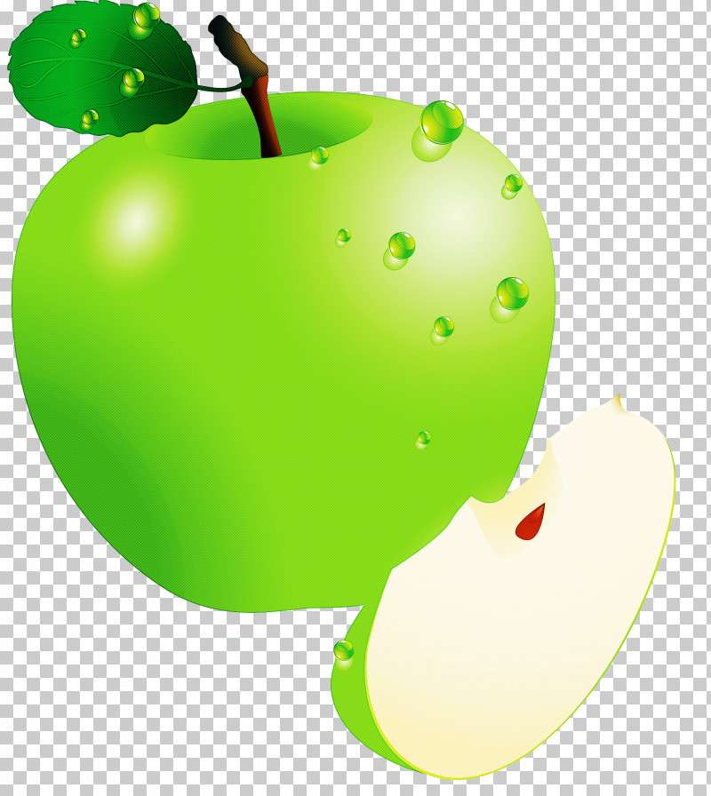 Zielone jabłko puzzle online