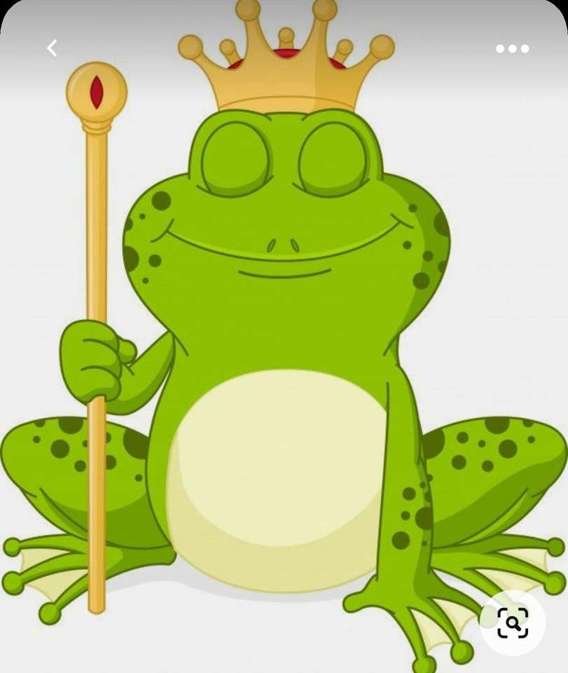 Król żaba puzzle online