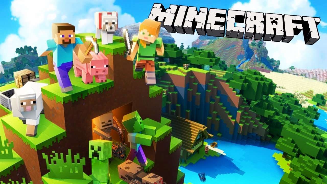 Minecraft. puzzle online