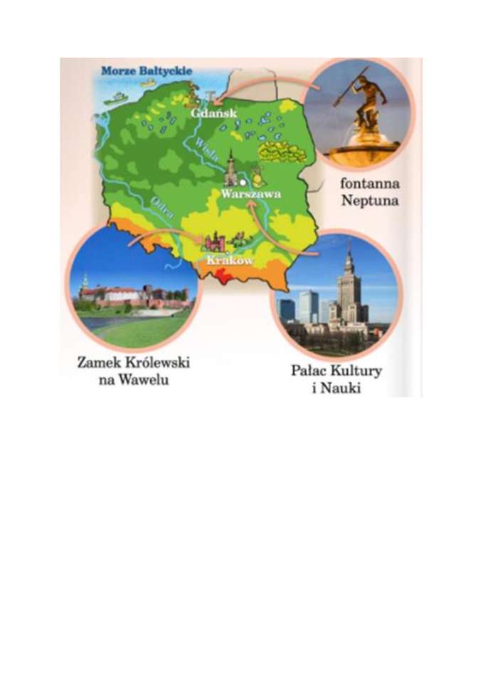 Mapa de Polonia rompecabezas