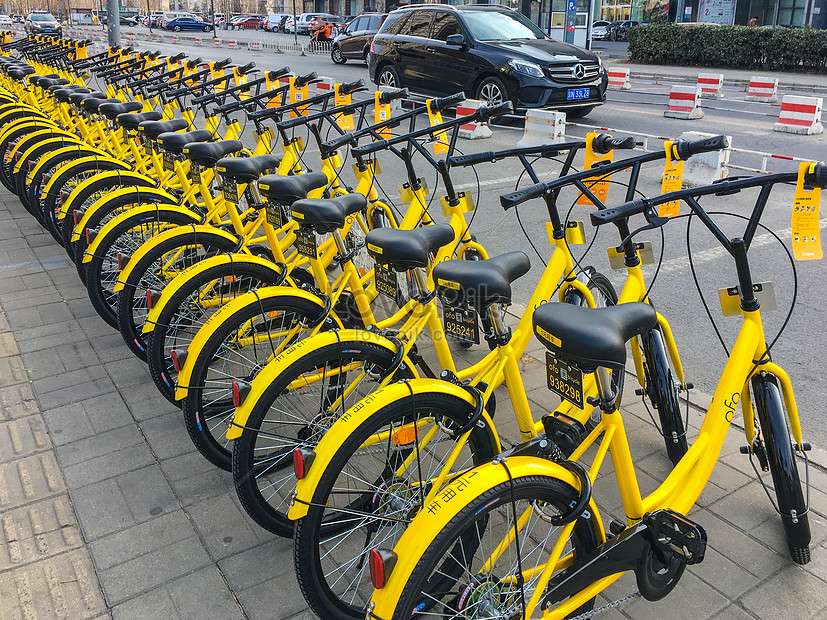 Wypożyczalnia rowerów w mieście puzzle online