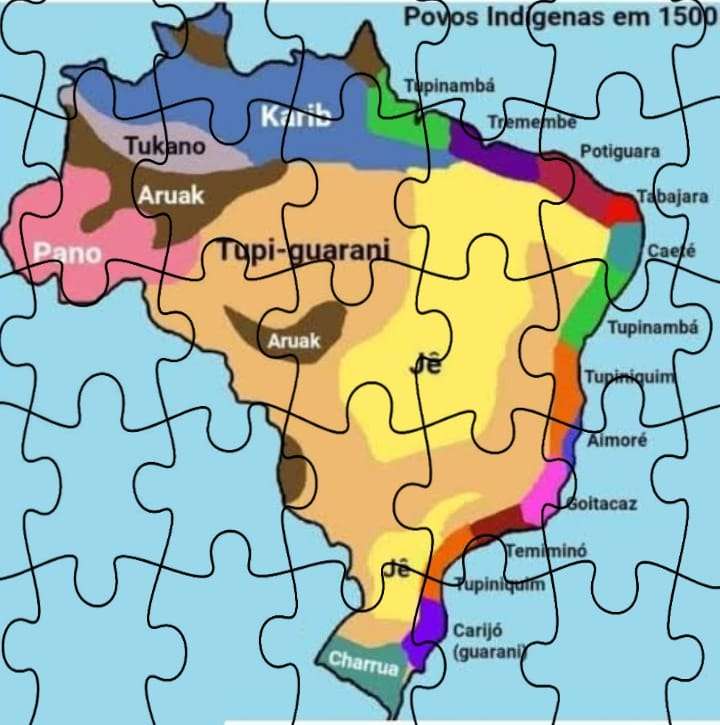 Indianie puzzle online