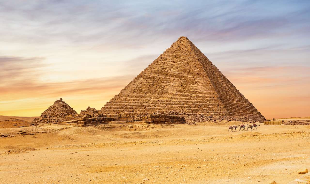 Piramida menkoure w Gizie puzzle online