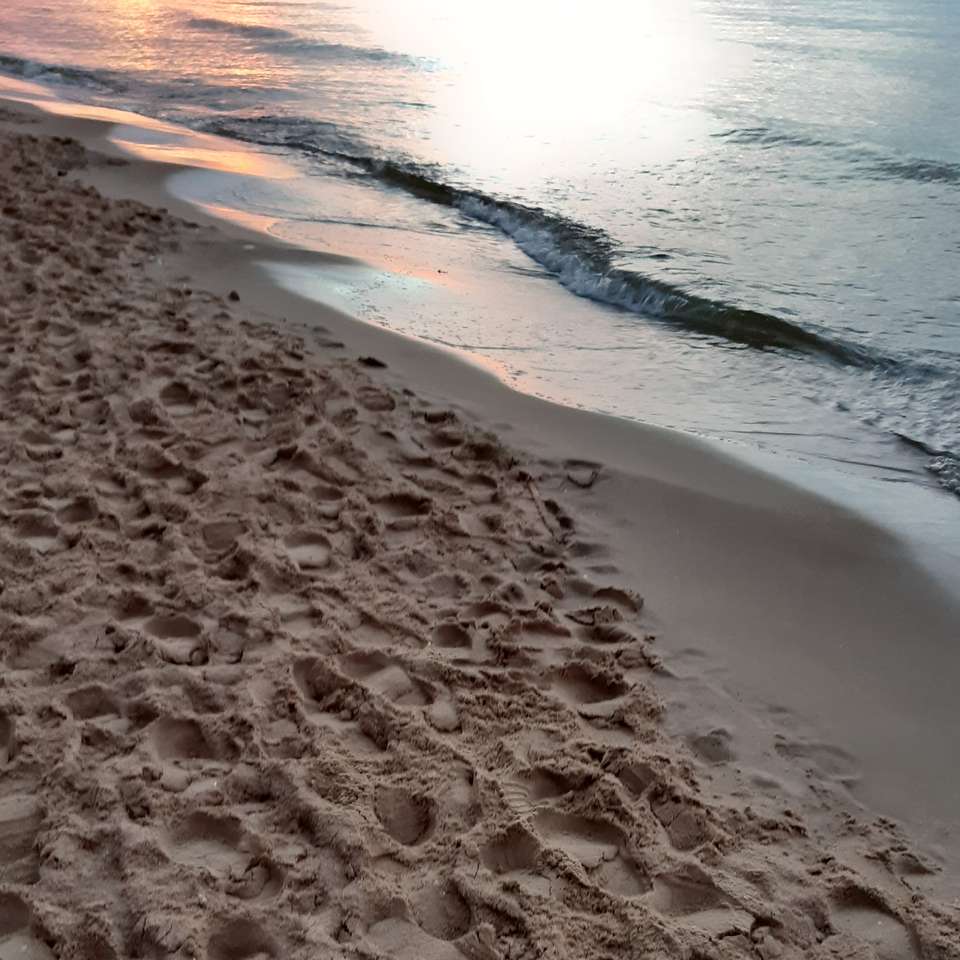 piasek na plaży puzzle online
