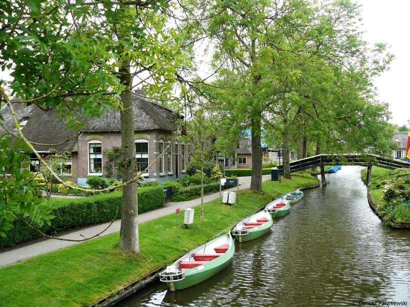 Rzeka w Holandi puzzle online