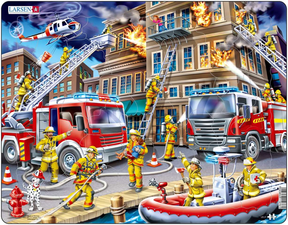 Strażacy puzzle online
