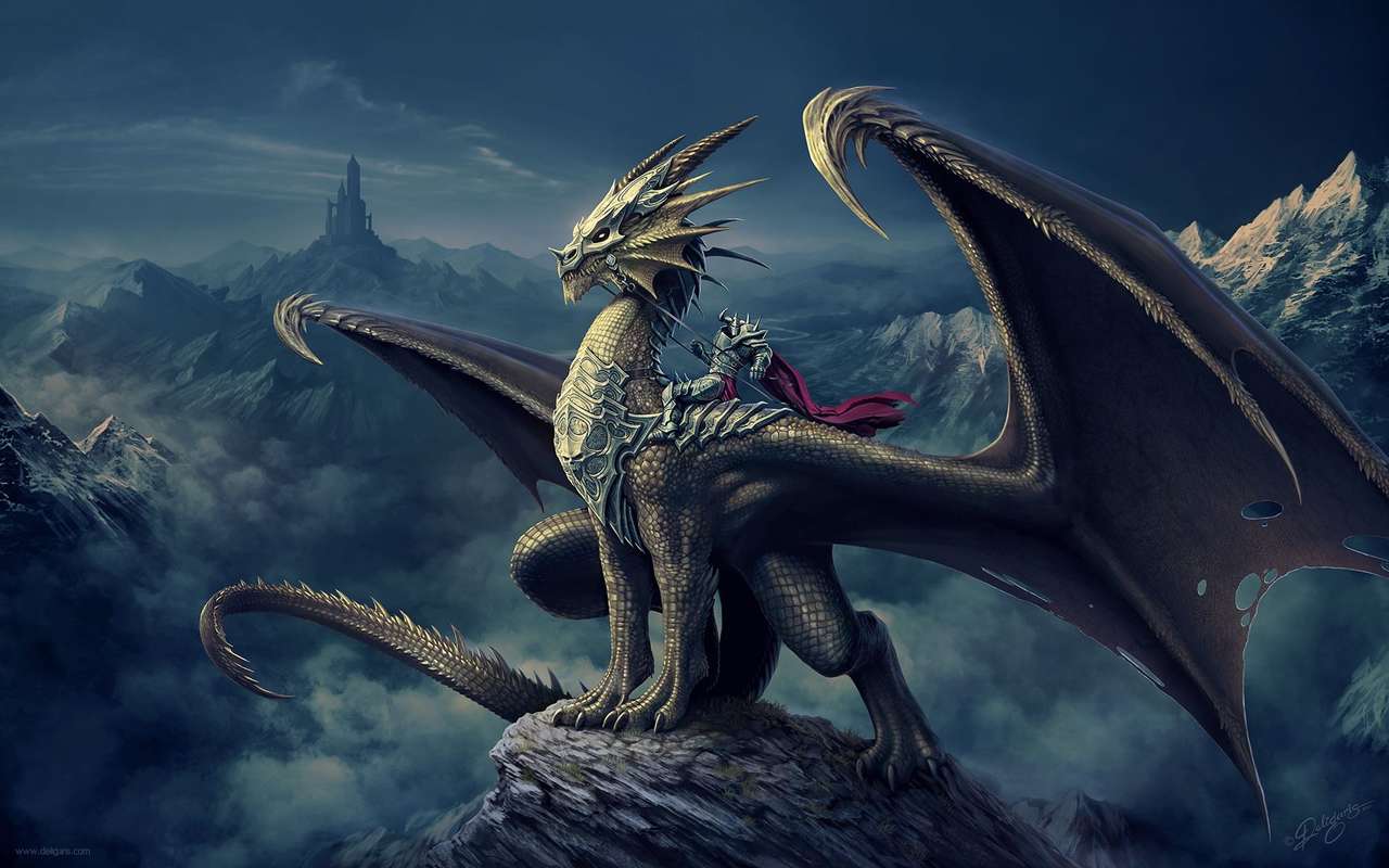 Dragon Rider. puzzle online