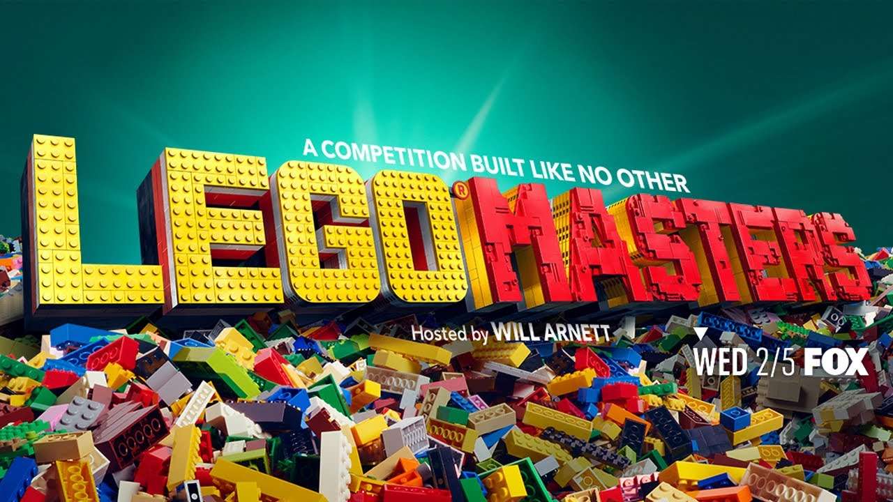 Plakat Lego Masters. puzzle online