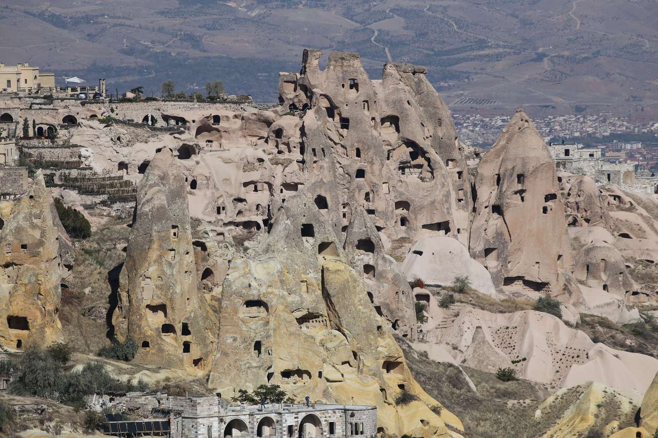 Uchisar Village w Kapadocji puzzle online