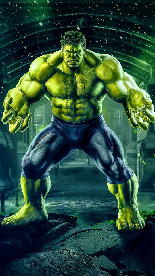 Marvel Hulk. puzzle online