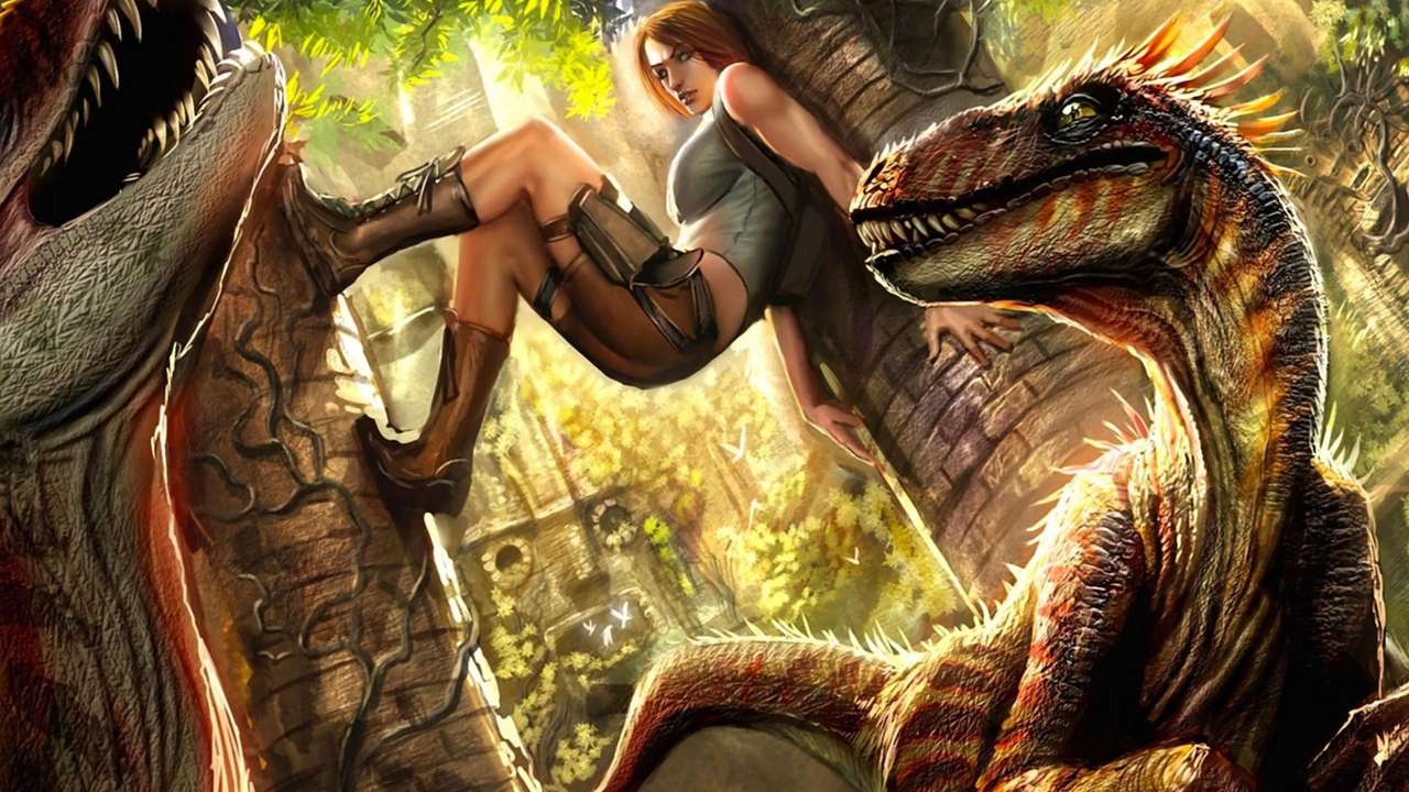 Wiek dinozaurów puzzle online