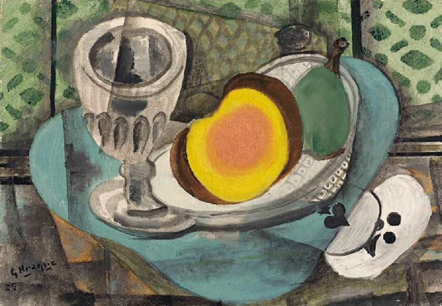 "Dwa jako" Georges Braque 1929 puzzle online