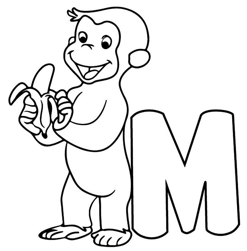 Małpa puzzle online