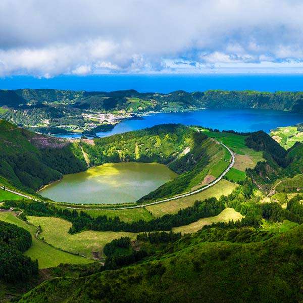 Azory- zielona wyspa puzzle online
