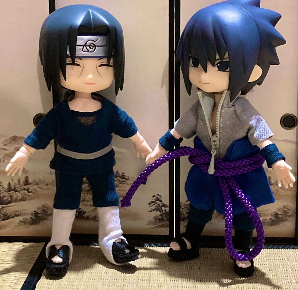 Itachi i Sasuke puzzle online