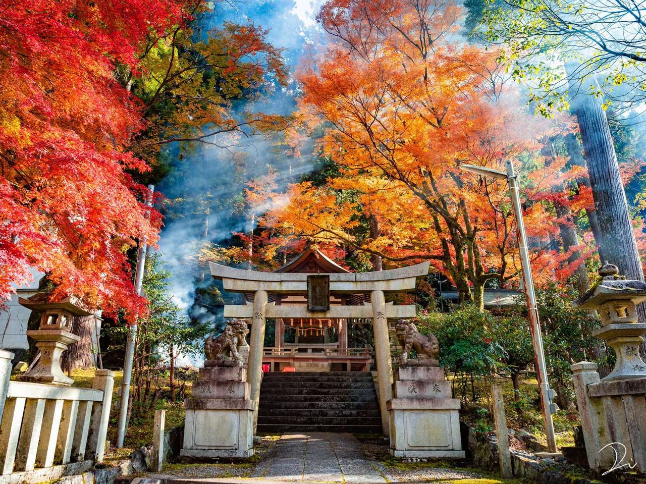 Piękny obraz Japonii puzzle online
