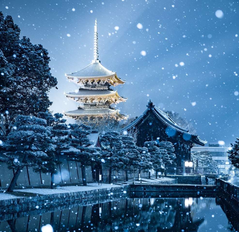 Piękny obraz Japonii puzzle online