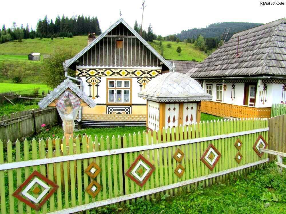 Malownicza wioska w Rumuni puzzle online
