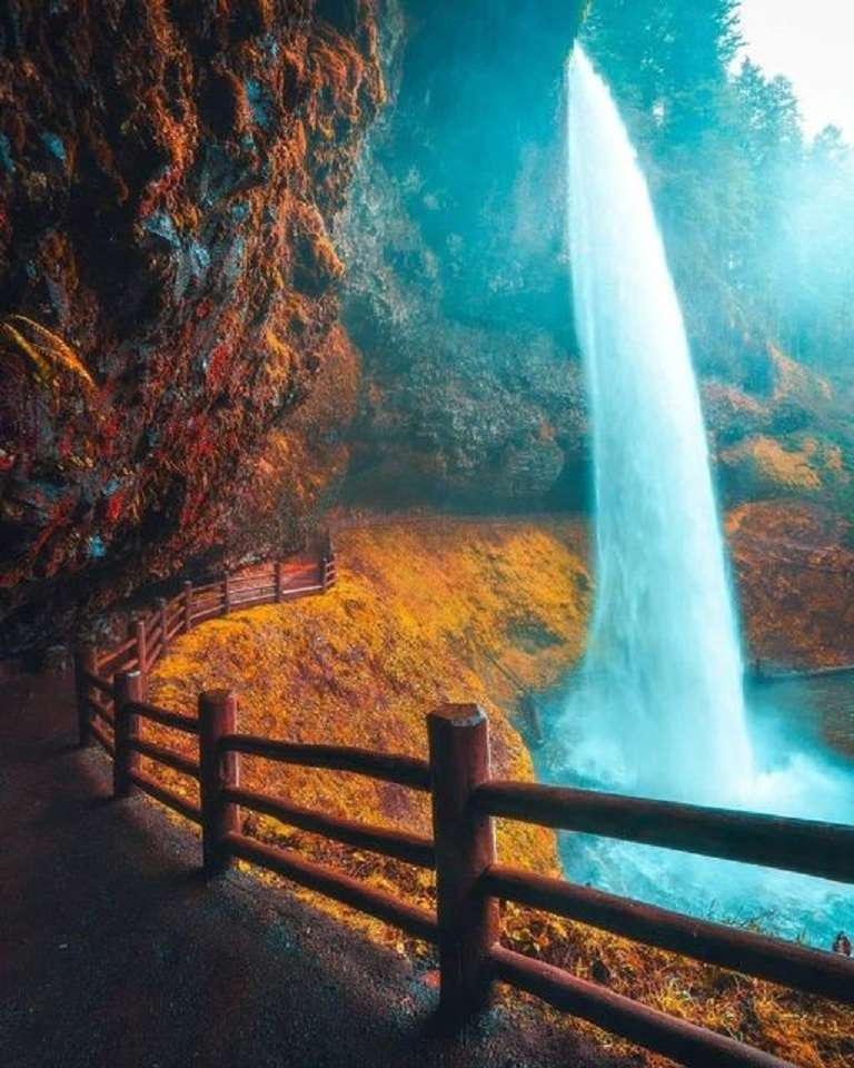 Silver Falls. puzzle online