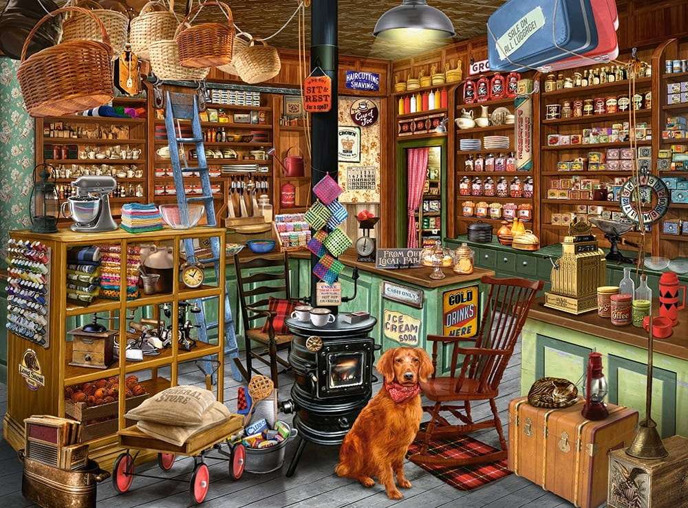 Small shop jigsaw puzzle