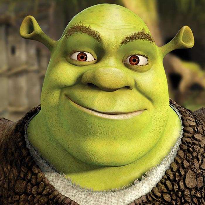 Postać shrek filmu "Shrek". puzzle online