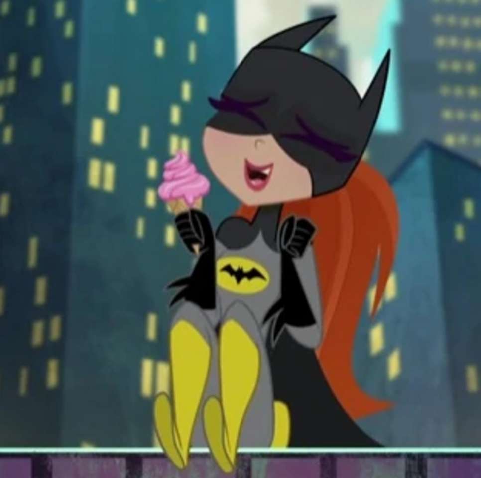 Batgirl z lodami puzzle online