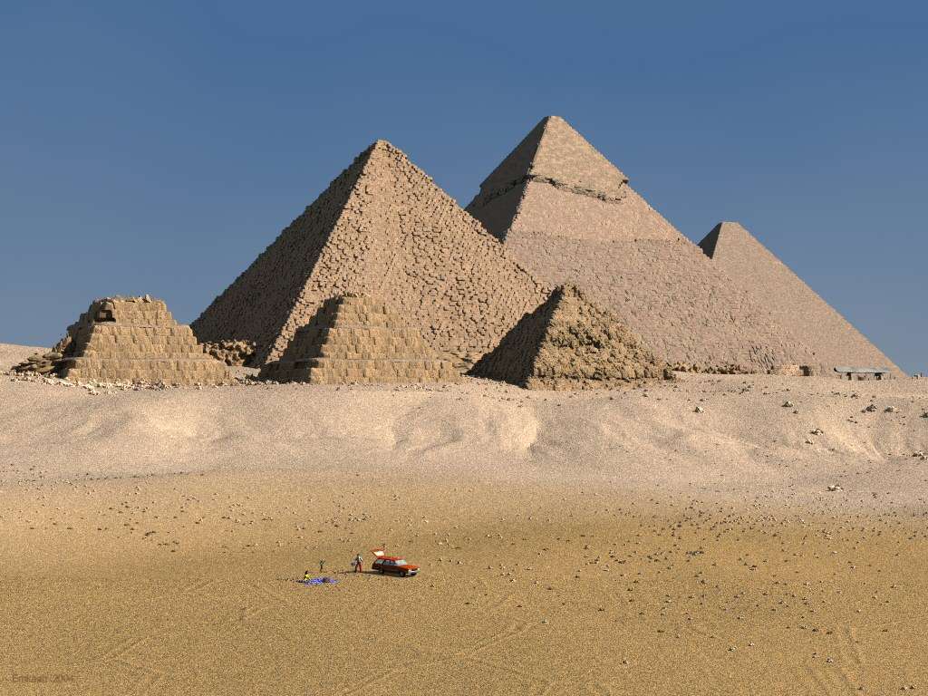 PIRAMIDY EGIPSKIE puzzle online