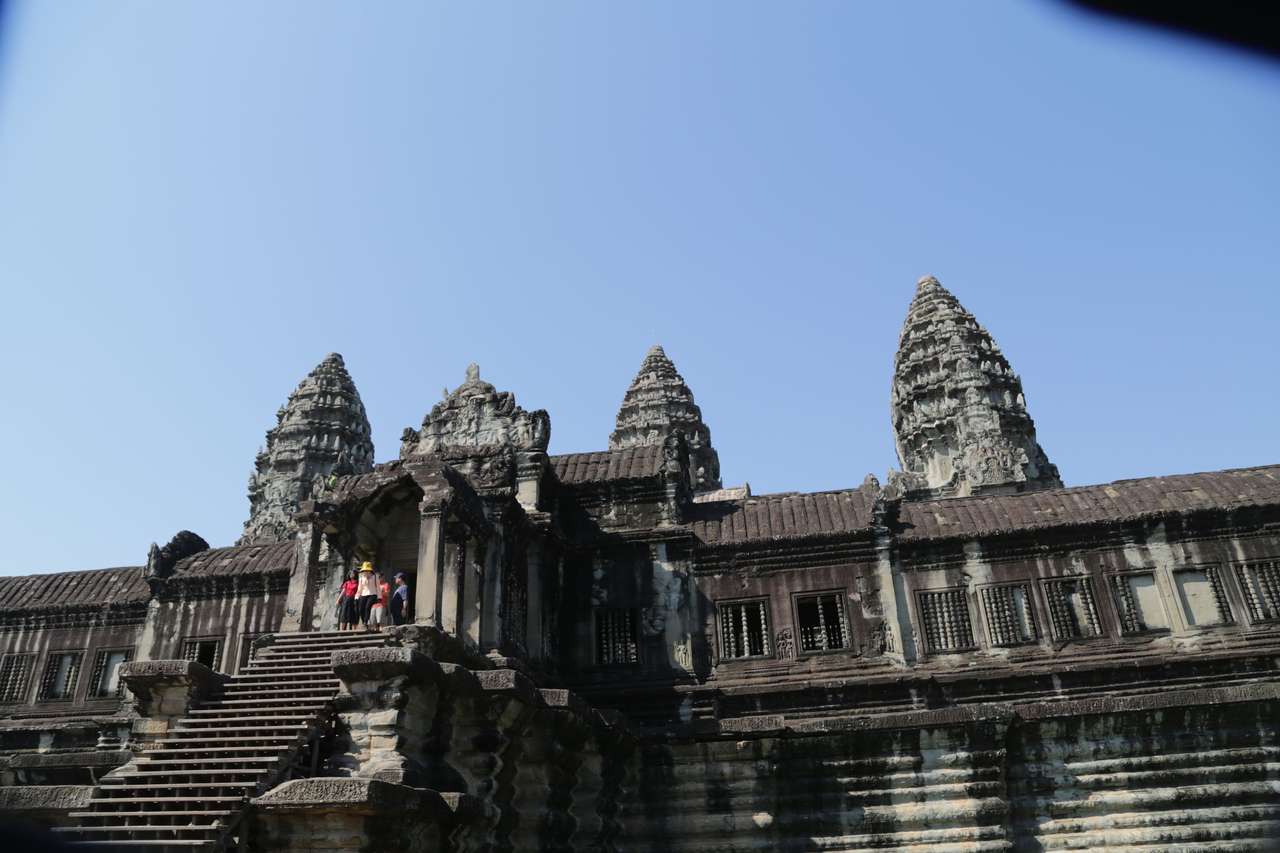W Kambodży Angkor Wat puzzle online