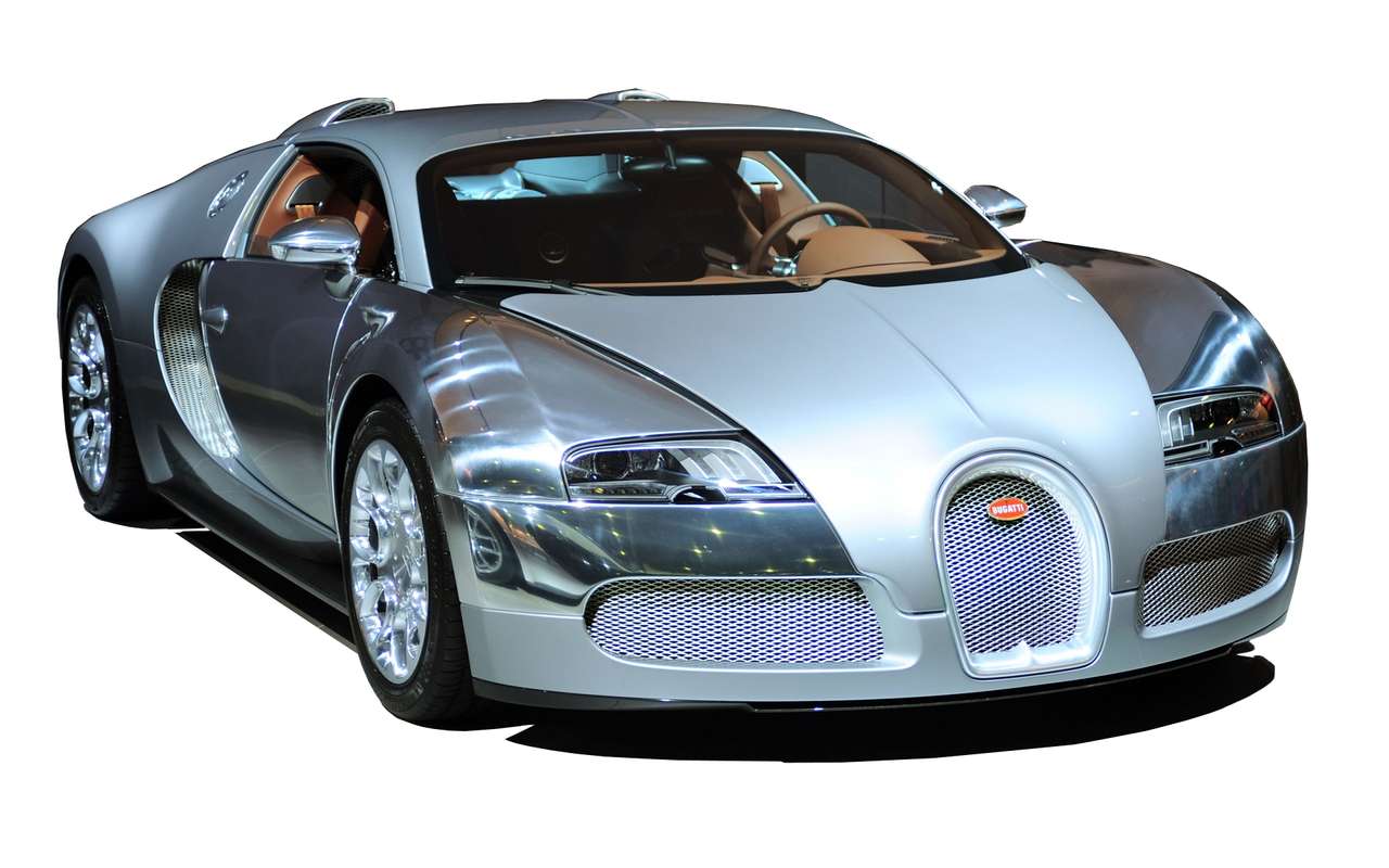 Wózek Bugatti Veyron. puzzle online
