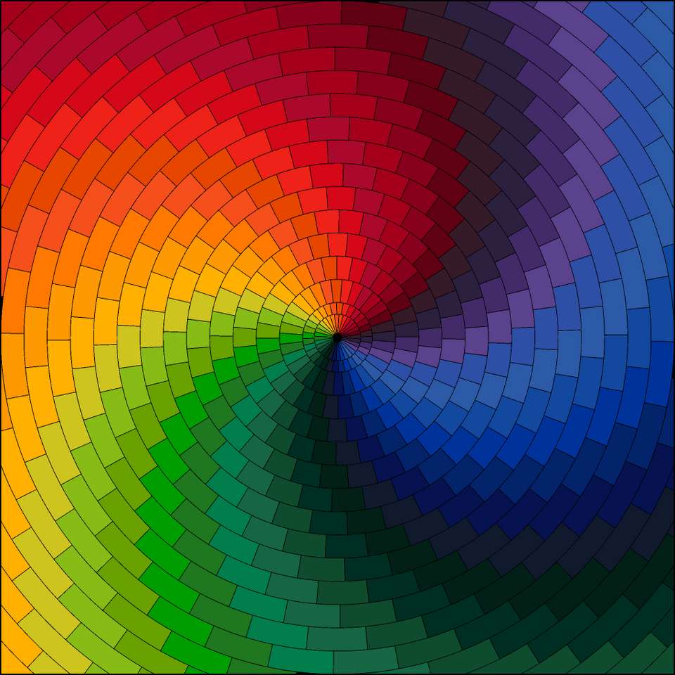 Paleta kolorów. puzzle online