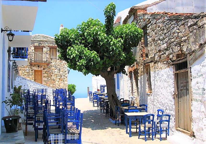 Alonissos görög sziget kirakós játék